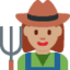 Эмодзи 👩🏽‍🌾 Twitter.com