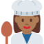 Эмодзи 👩🏾‍🍳 Twitter.com