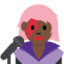 Эмодзи 👩🏿‍🎤 Twitter.com