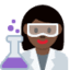 Эмодзи 👩🏿‍🔬 Twitter.com