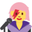 Эмодзи 👩‍🎤 Twitter.com