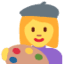 Эмодзи 👩‍🎨 Twitter.com
