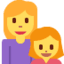 Эмодзи 👩‍👧 Twitter.com