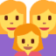 Эмодзи 👩‍👩‍👧 Twitter.com