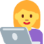 Эмодзи 👩‍💻 Twitter.com