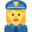 Эмодзи 👮‍♀️ Twitter.com