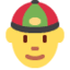 Эмодзи 👲 Twitter.com