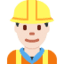 Эмодзи 👷🏻‍♂️ Twitter.com