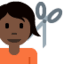 Эмодзи 💇🏿 Twitter.com