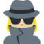 Эмодзи 🕵🏼‍♀️ Twitter.com