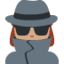 Эмодзи 🕵🏽‍♀️ Twitter.com
