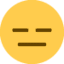 Эмодзи 😑 Twitter.com