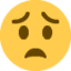 Эмодзи 😟 Twitter.com