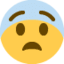 Эмодзи 😨 Twitter.com
