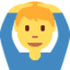 Эмодзи 🙆‍♂️ Twitter.com