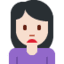 Эмодзи 🙍🏻‍♀️ Twitter.com