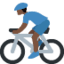 Эмодзи 🚴🏿‍♂️ Twitter.com