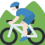 Эмодзи 🚵🏻‍♂️ Twitter.com