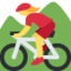 Эмодзи 🚵‍♀️ Twitter.com