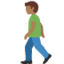 Эмодзи 🚶🏾‍♂️ Twitter.com