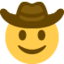 Эмодзи 🤠 Twitter.com