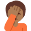 Эмодзи 🤦🏾 Twitter.com