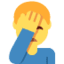 Эмодзи 🤦‍♂️ Twitter.com