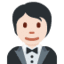 Эмодзи 🤵🏻 Twitter.com