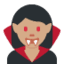 Эмодзи 🧛🏽‍♀️ Twitter.com