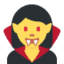 Эмодзи 🧛‍♀️ Twitter.com