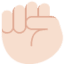 Эмодзи ✊🏻 Twitter.com