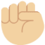 Эмодзи ✊🏼 Twitter.com