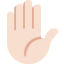 Эмодзи ✋🏻 Twitter.com